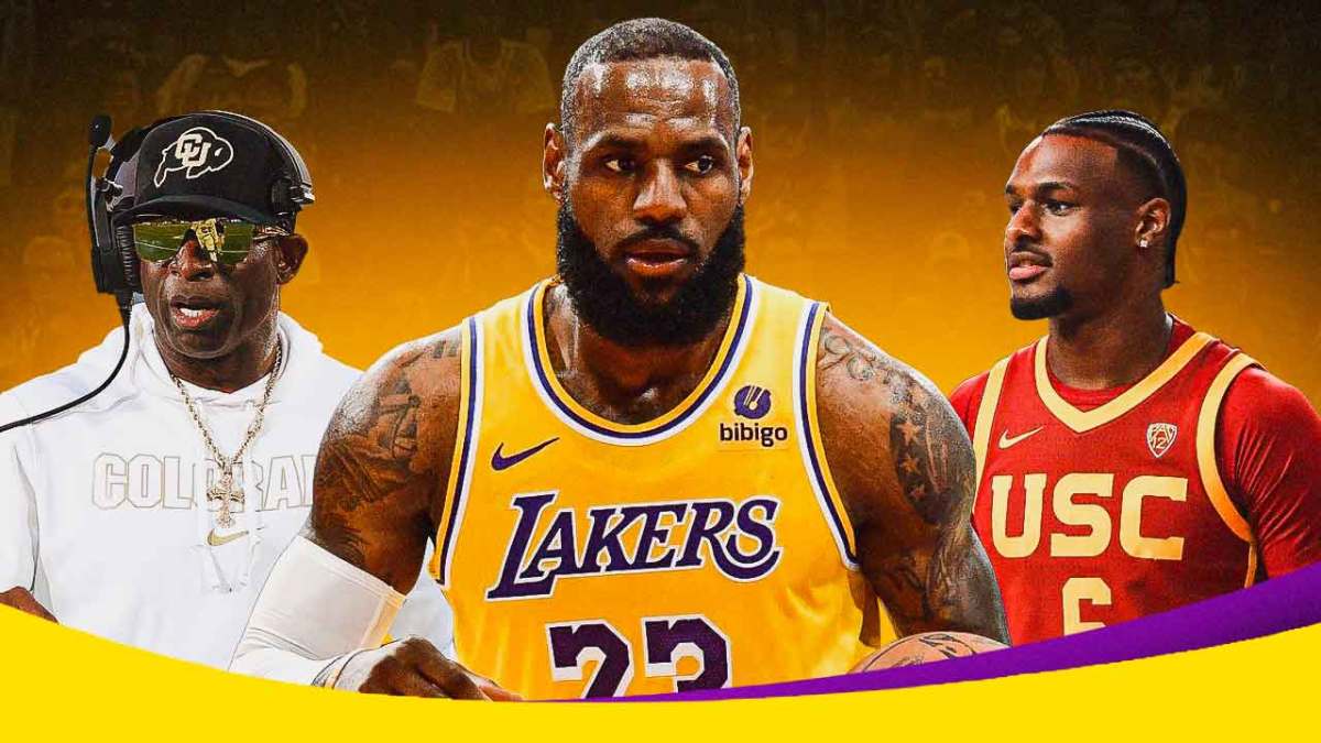 Lakers, LeBron James, Nuggets, Bronny James, Deion Sanders