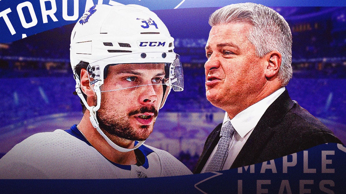 Auston Matthews and Sheldon Keefe could use more support from the team's fans