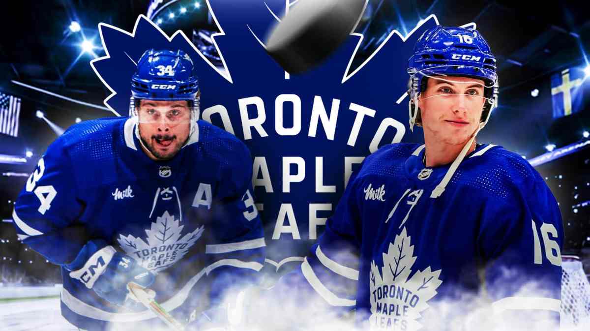 Mitch Marner and Auston Matthews will skate on separate lines for the Leafs