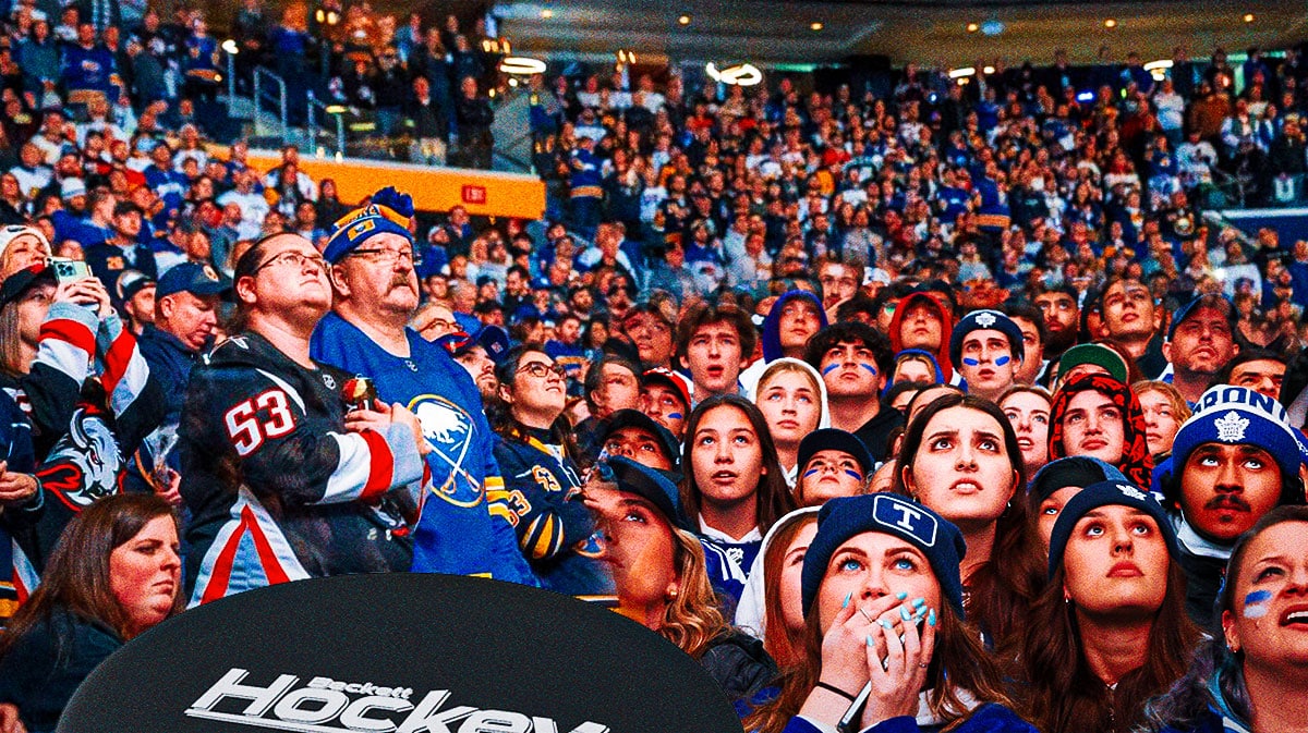 NHL fans look in disbelief.