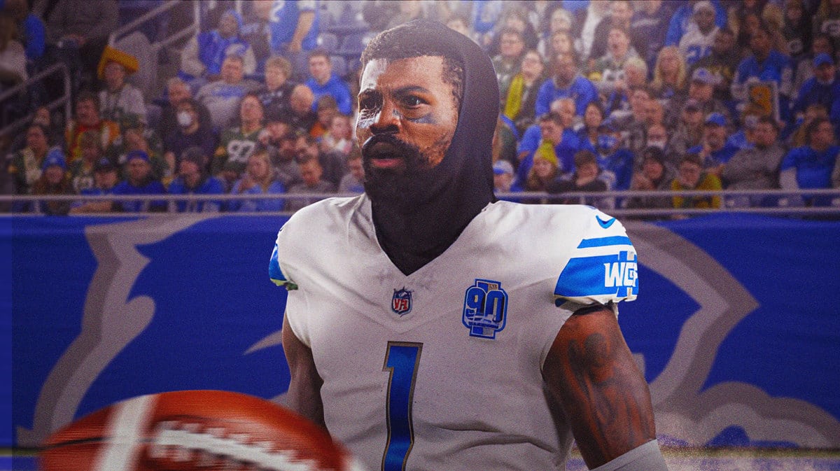 Lions Cameron Sutton looking down and disappointed.