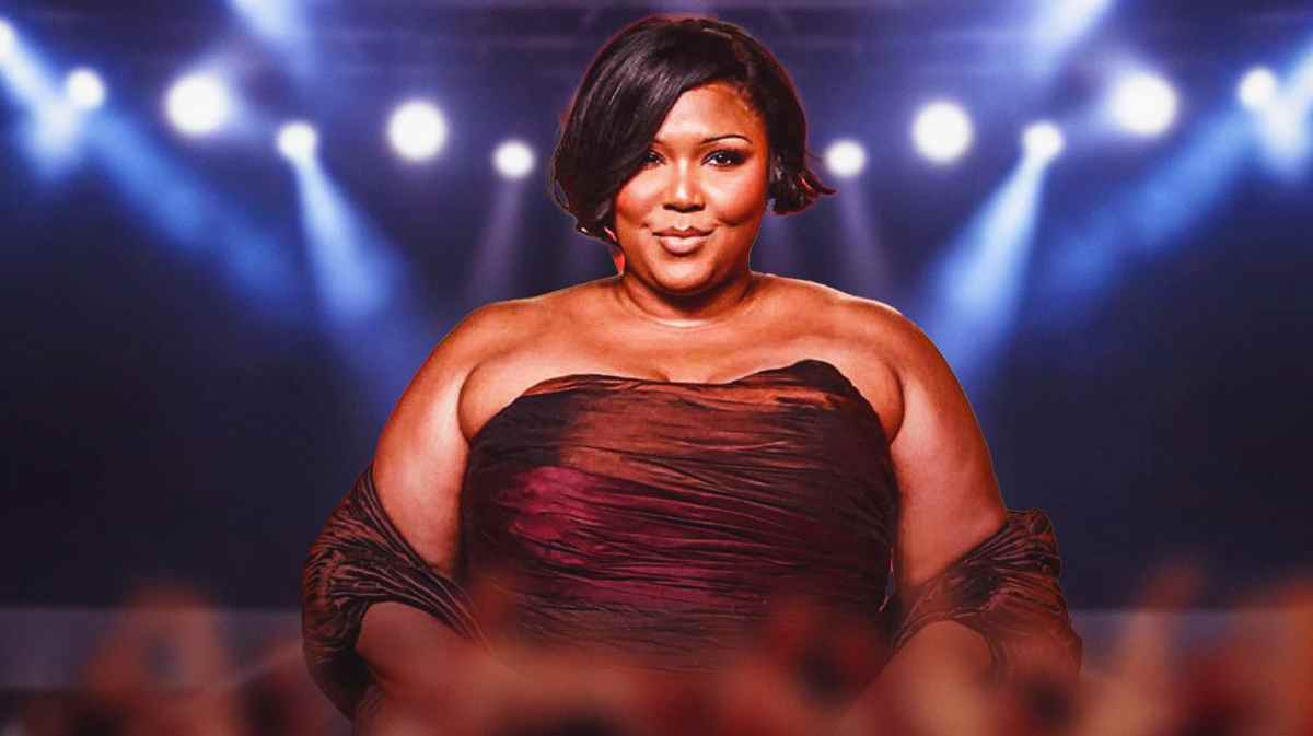 Lizzo on a stage