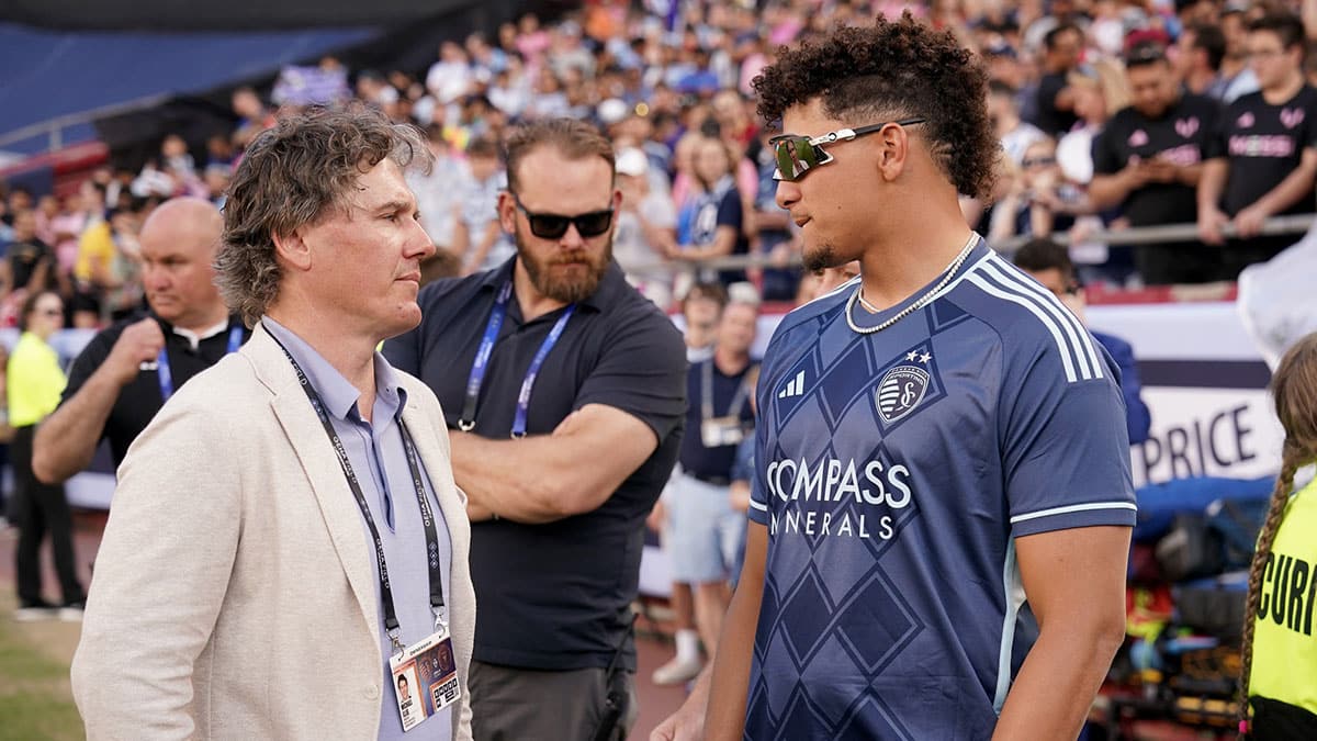Chiefs' Patrick Mahomes, Lionel Messi link up before Inter Miami-Sporting  KC tussle