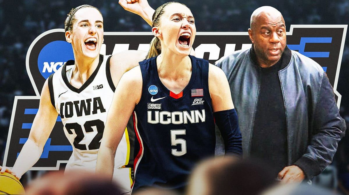 Magic Johnson hypes up Caitlin Clark vs. Paige Bueckers ahead of March Madness Final Four - Vimarsana News