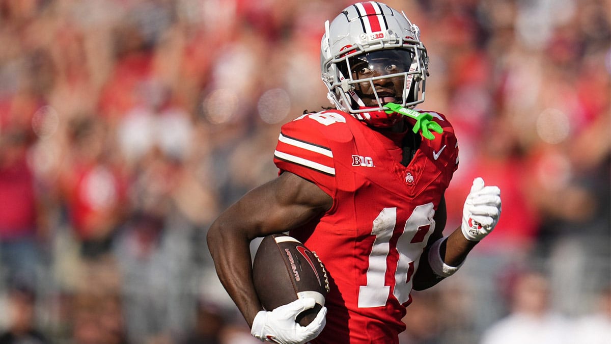 Ohio State wide receiver Marvin Harrison Jr. could be the first non-quarterback selected in the 2024 NFL draft.