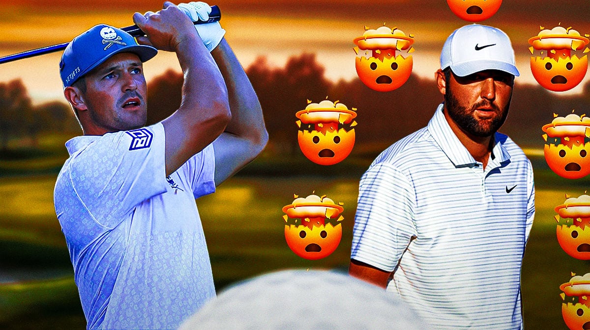 Bryson DeChambeau and Scottie Scheffler