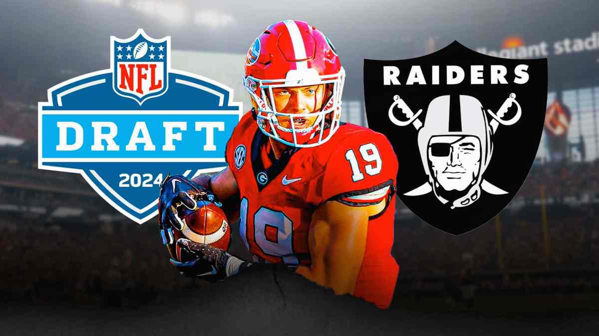 Georgia Tight end Brock Bowers, Raiders