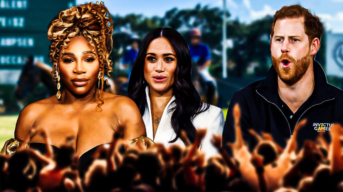 Meghan Markle, Prince Harry, Serena Williams