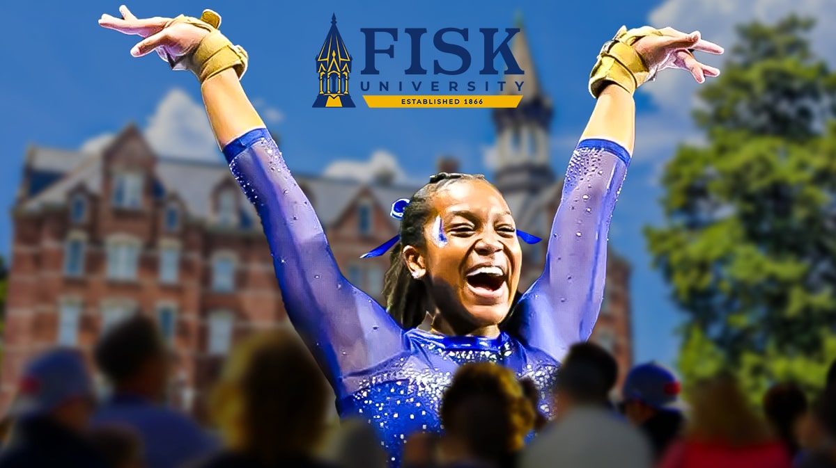 Fisk University gymnastics star Morgan Price talked to 'CBS Mornings' about her recent national gymnastics championship