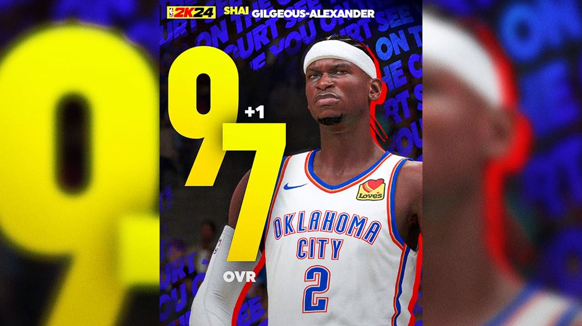 NBA 2K24 April Player Ratings: Shai Gilgeous-Alexander