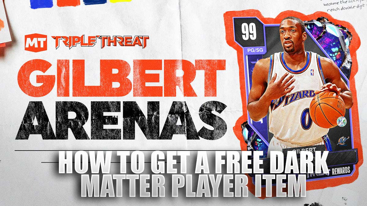 NBA 2K24 MyTEAM Как получить бесплатно Темную материю Гилберта Аренаса