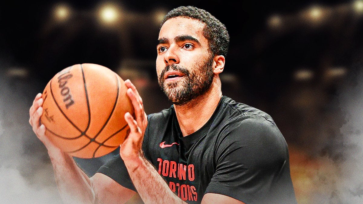 Jontay Porter (Raptors) looking serious