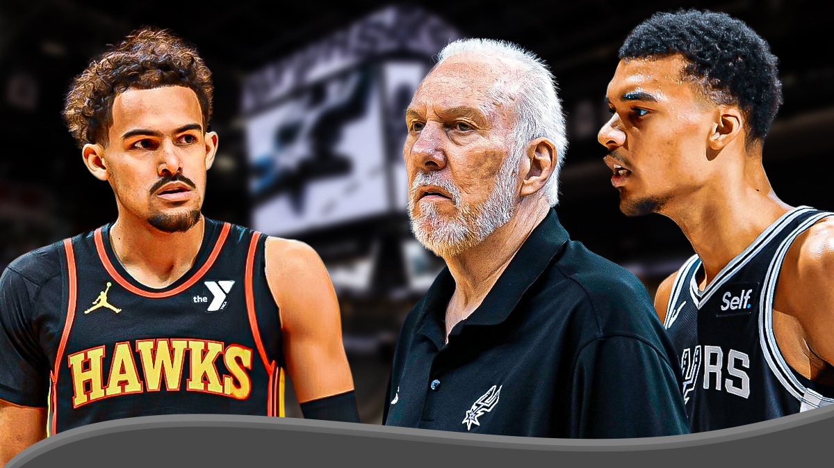 Spurs Gregg Popovich Victor Wembanyama Trade Young Hawks trade