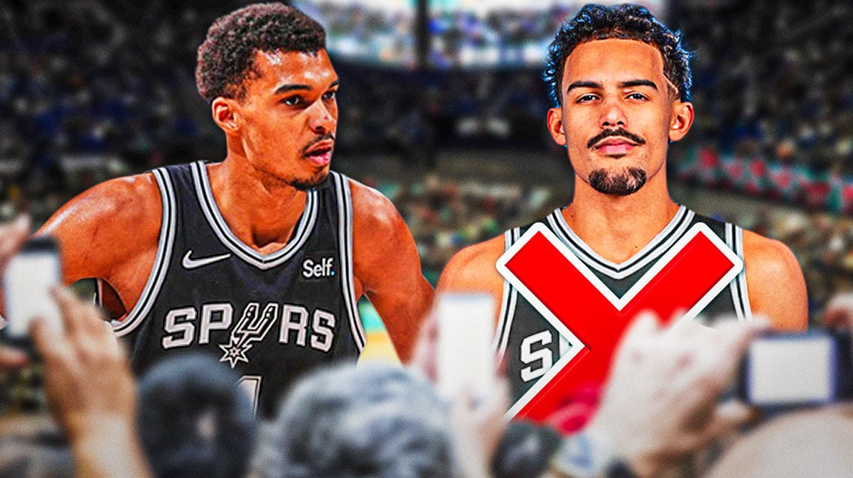 NBA rumors: Spurs' potential Trae Young-Victor Wembanyama team-up ...