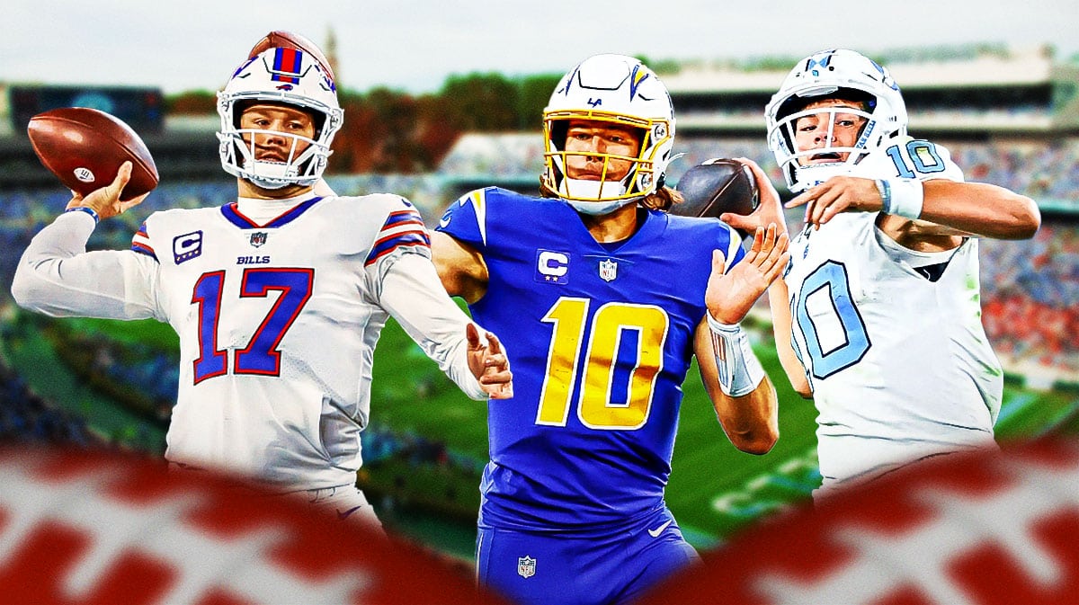Bills Josh Allen, Chargers Justin Hebert and North Carolina Drake Maye