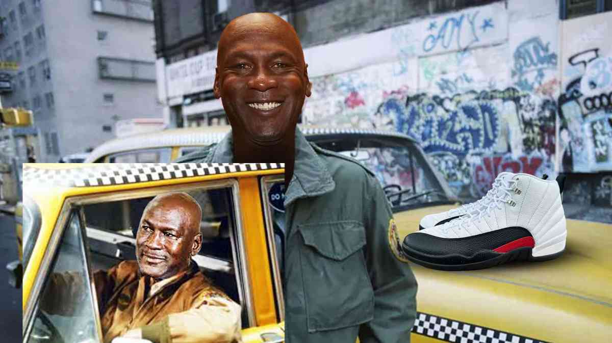 Air Jordan 12 'Red Taxi' May 2024 Michael Jordan as Taxi Driver