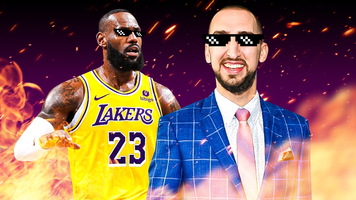 LeBron James, Nick Wright, Lakers, LeBron Lakers, road trip
