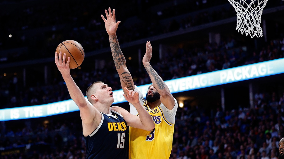 Nikola Jokic vs. Anthony Davis in the 2023 Western Conference Finals Nuggets vs. Lakers series