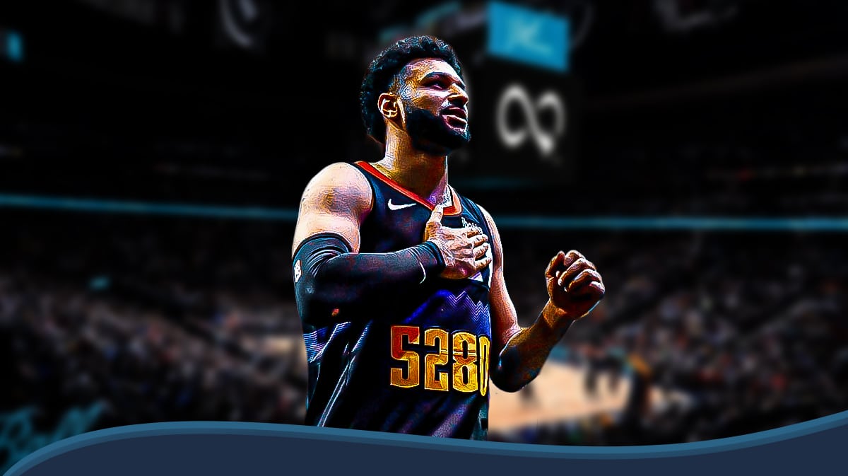 Jamal Murray in Denver Nuggets jersey