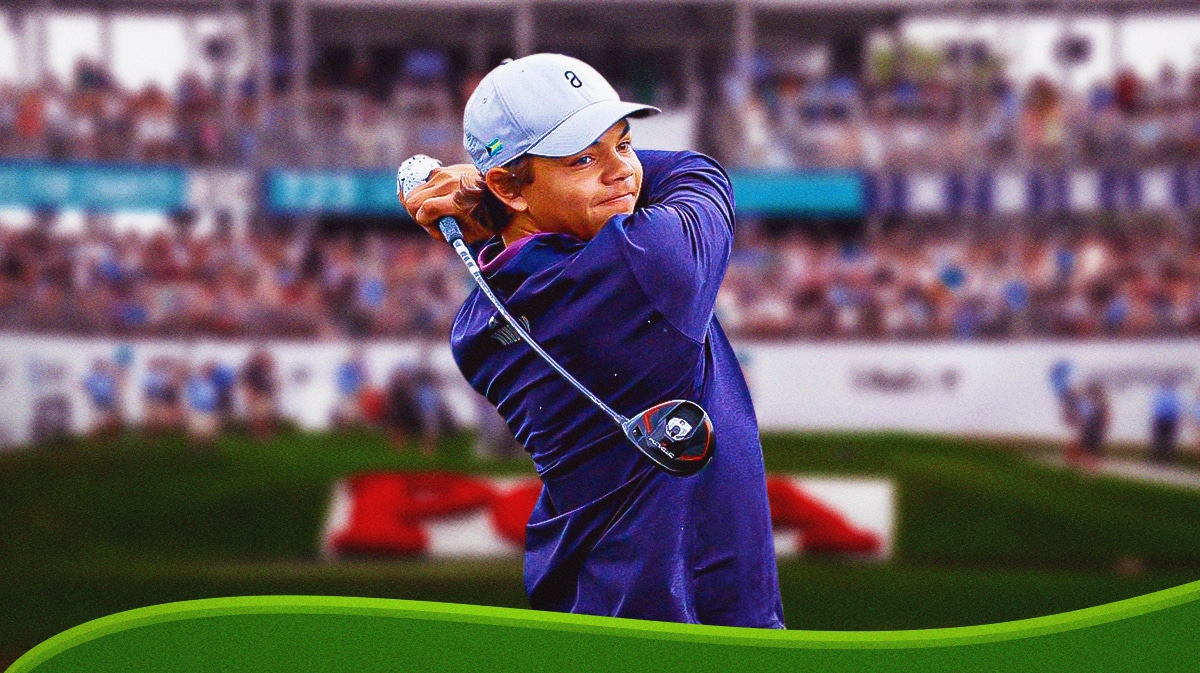 Charlie Woods was unable to qualify as a 15-year-old for the U.S. Open
