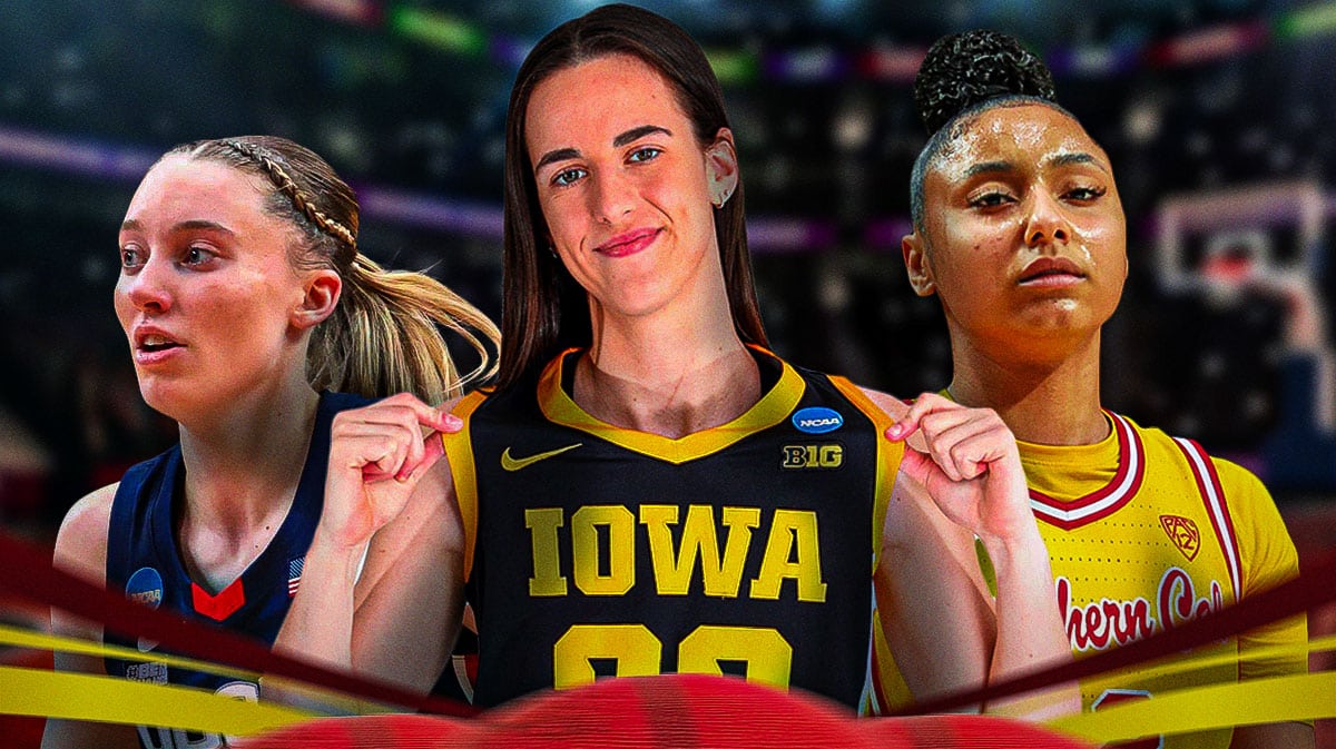 Paige Bueckers, Caitlin Clark, JuJu Watkins