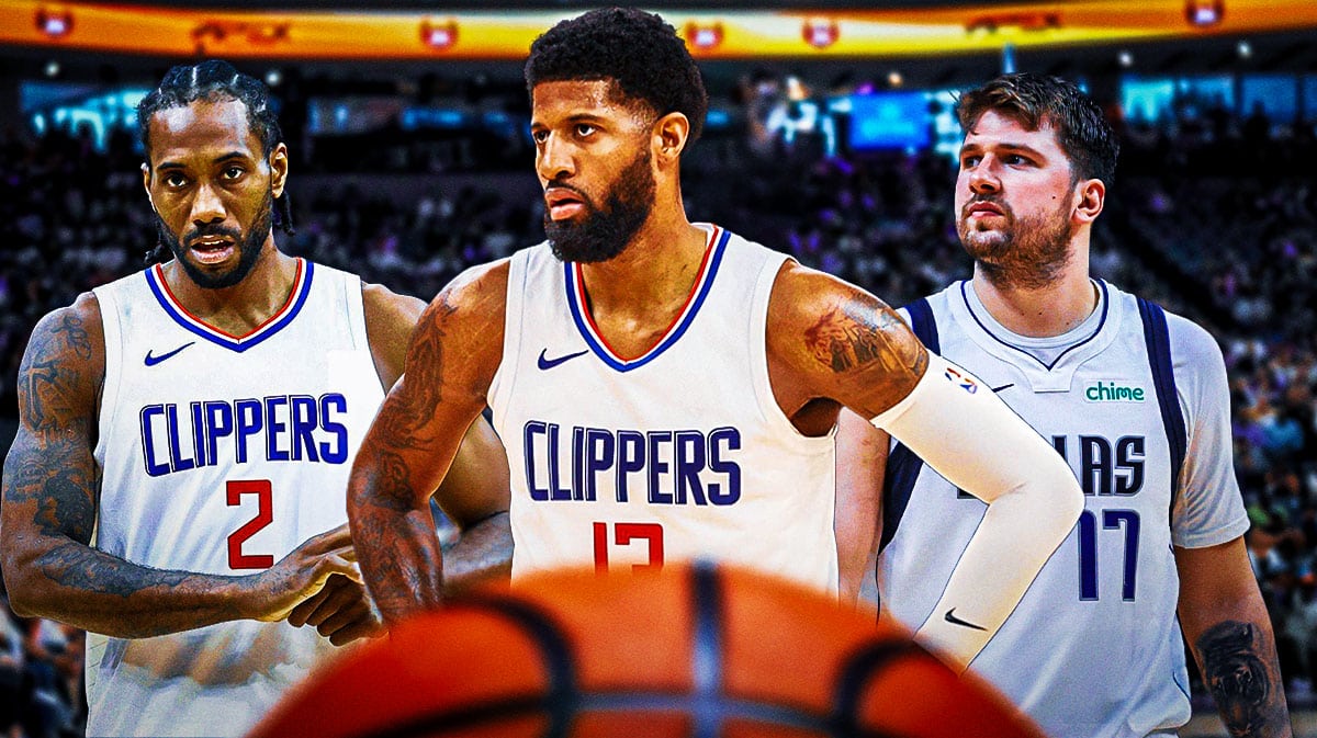 Paul George, Luka Doncic, Kawhi Leonard, Los Angeles Clippers, Dallas Mavericks