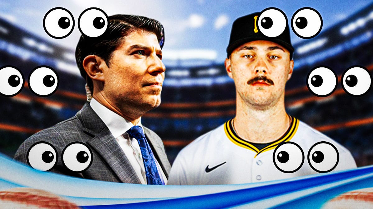 Paul Skenes, Jeff Passan. Eyeball emojis all around