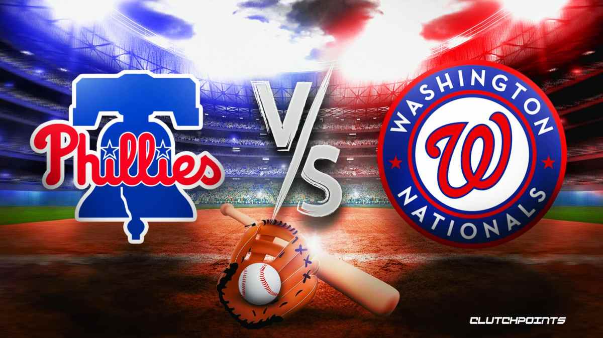 Phillies Nationals prediction, odds, pick, how to watch