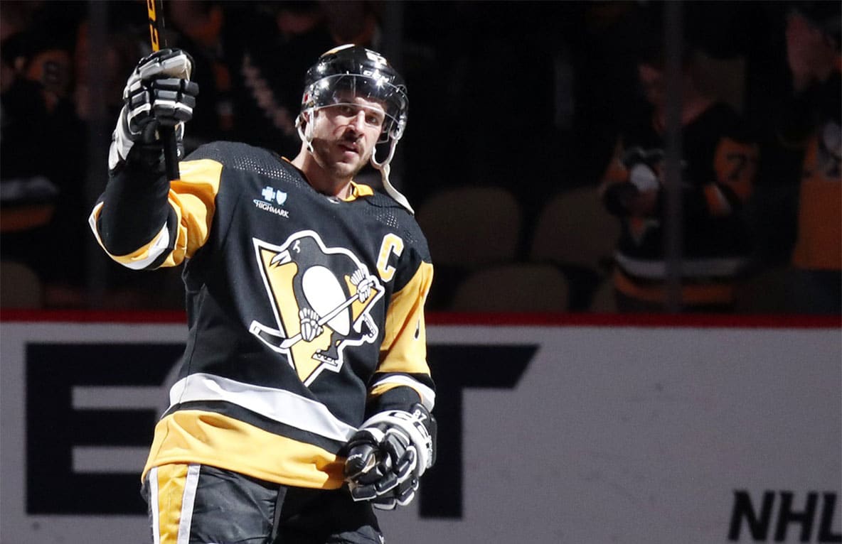 Pittsburgh Penguins player Sidney Crosby
