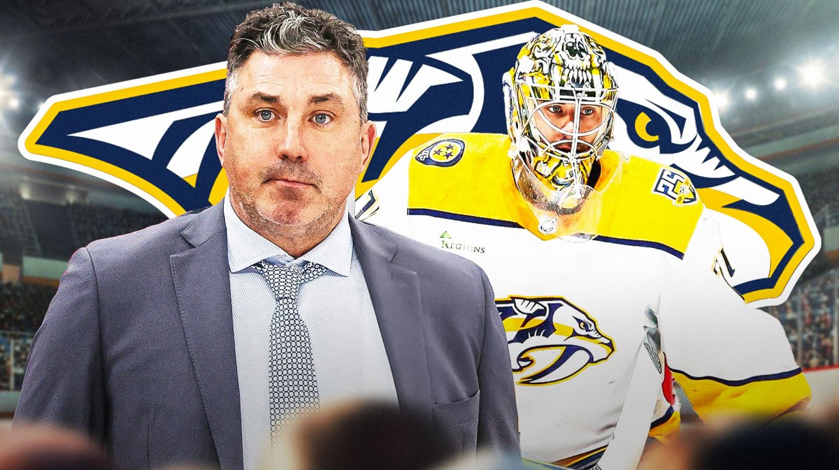 Predators' Andrew Brunette talking about the Canucks loss in Game 4.