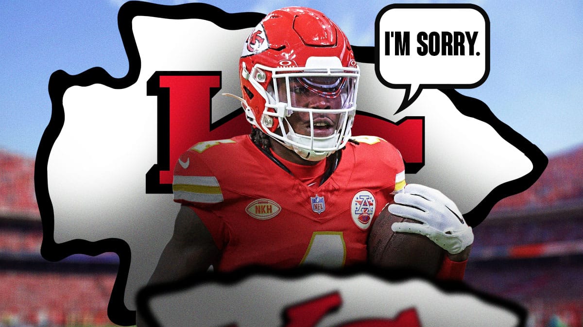 Rashee Rice saying "I'm sorry."