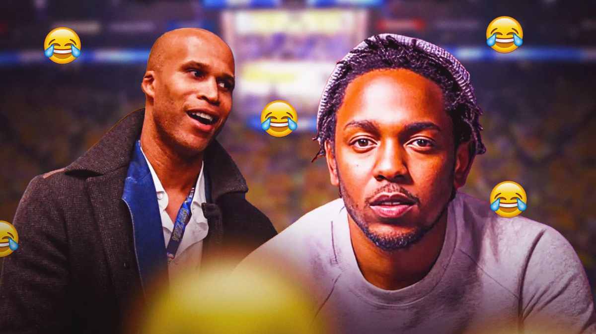 Kendrick Lamar, Richard Jefferson, Warriors, Stephen Curry, Klay Thompson