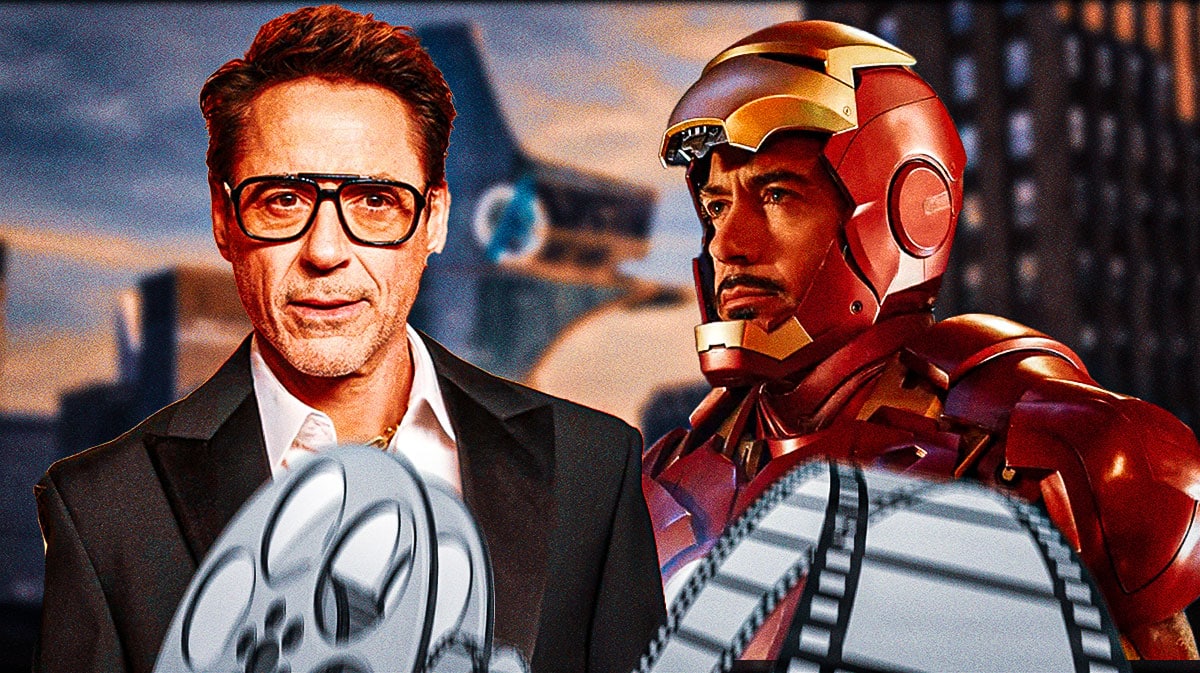 Robert Downey Jr. and Iron Man.
