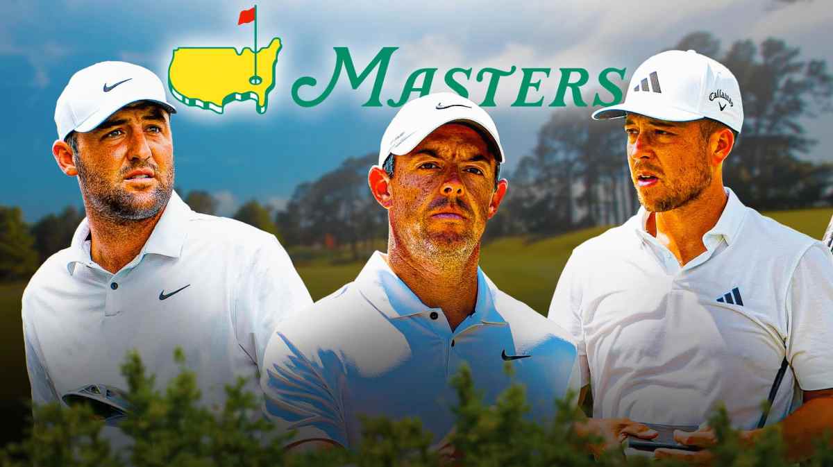 Masters, Scottie Scheffler, Rory McIlroy, Xander Schauffele