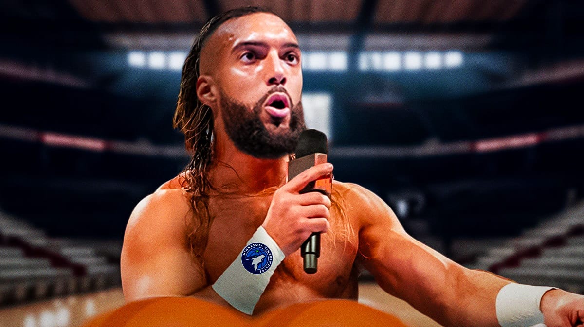 Rudy Gobert (Timberwolves) as Seth Rollins