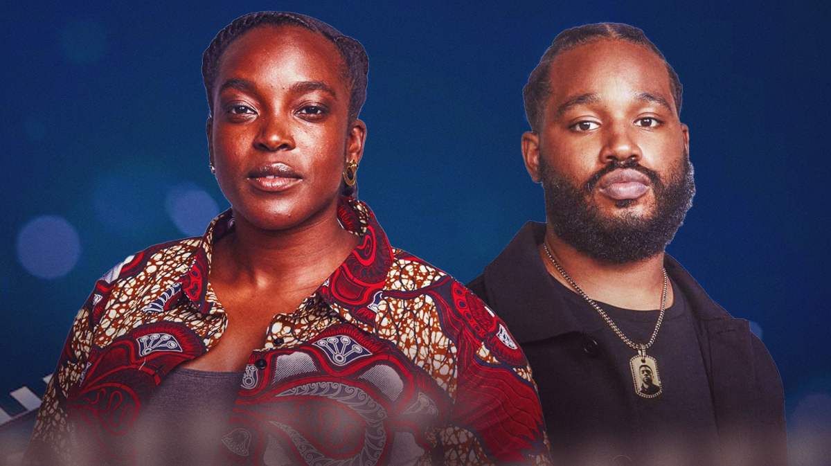 Ryan Coogler and Wunmi Mosaku.