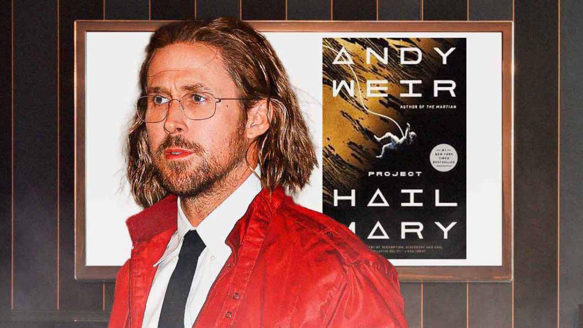 Ryan Gosling, Project Hail Mary book cover