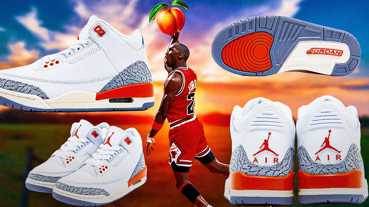 Air Jordan 3 "Georgia Peach" Michael Jordan