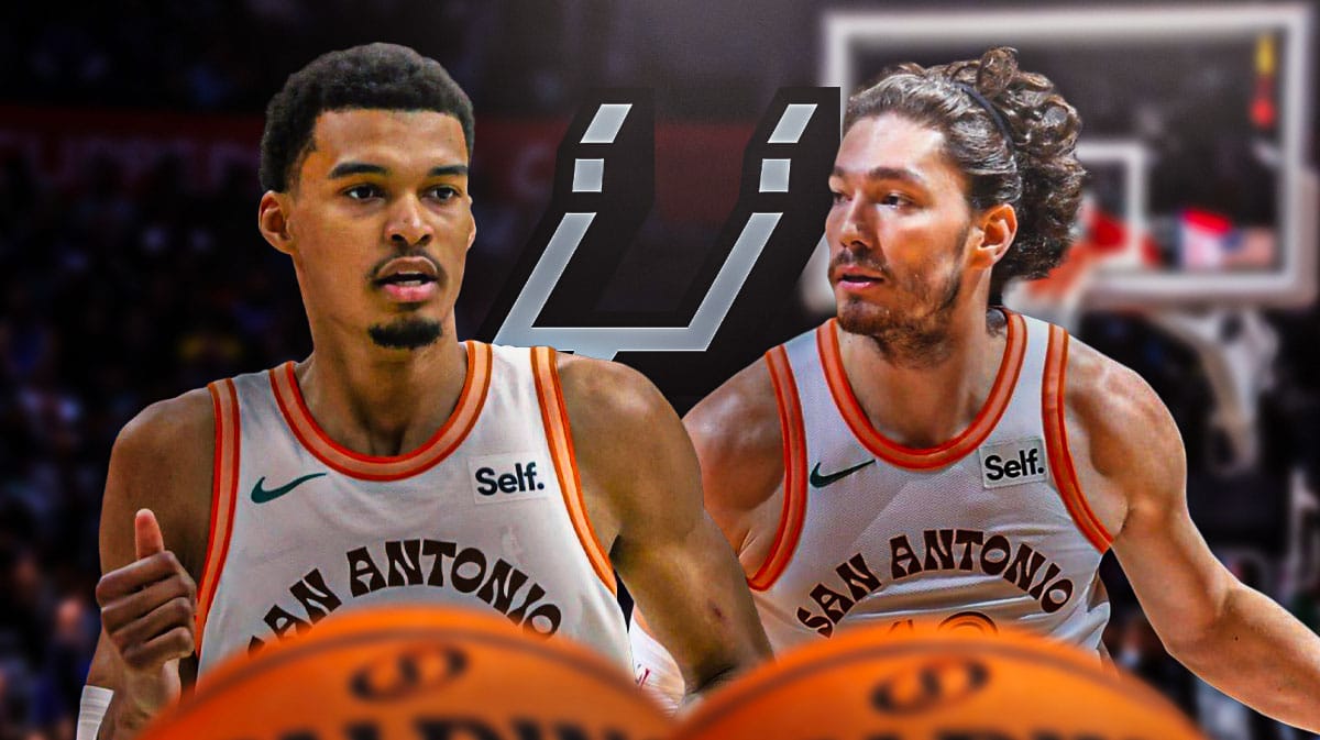 San Antonio Spurs logo, Cedi Osman, Victor Wembanyama