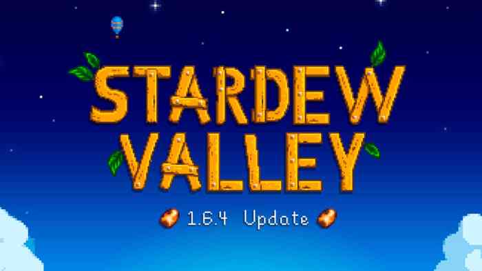 stardew valley update 1.6.4