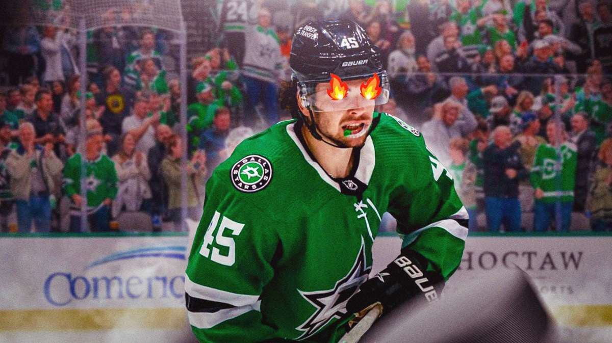 Stars prospect Mavrik Bourque after being recalled.