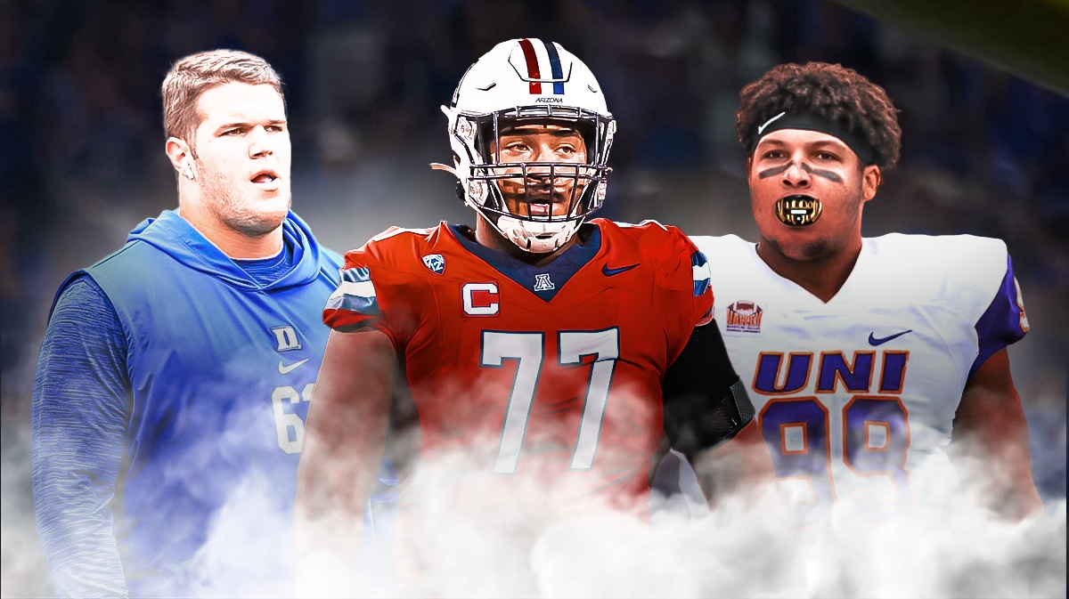 Steelers, Graham Barton Duke, Jordan Morgan Arizona, and Khristian Boyd Northern Iowa