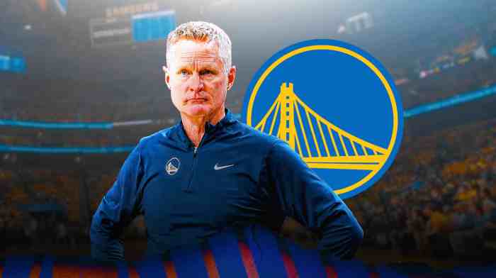 Warriors' Steve Kerr looks at NBA Playoffs crowds, Thunder fans