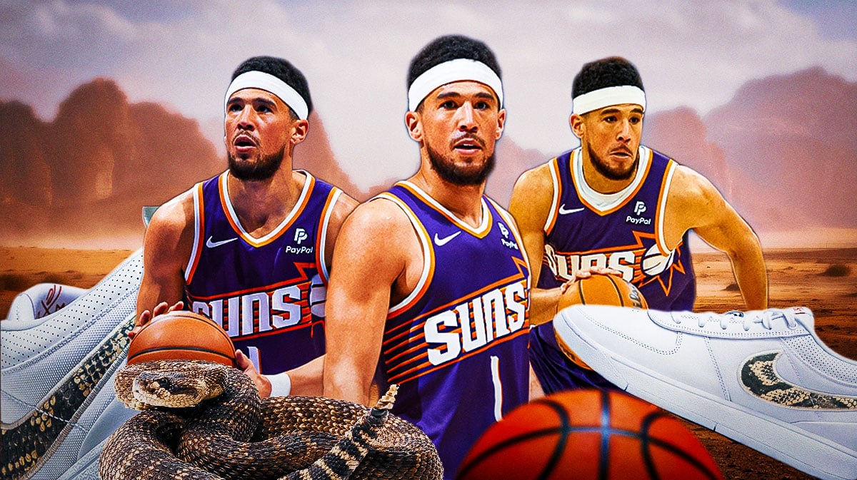 Devin Booker Nike Book 1 'Rattlesnake' release
