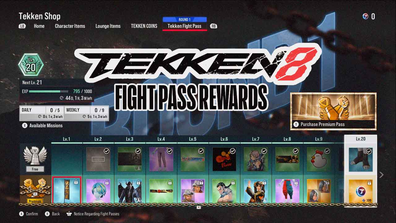 Tekken 8 Fight Pass – цена, награды и многое другое