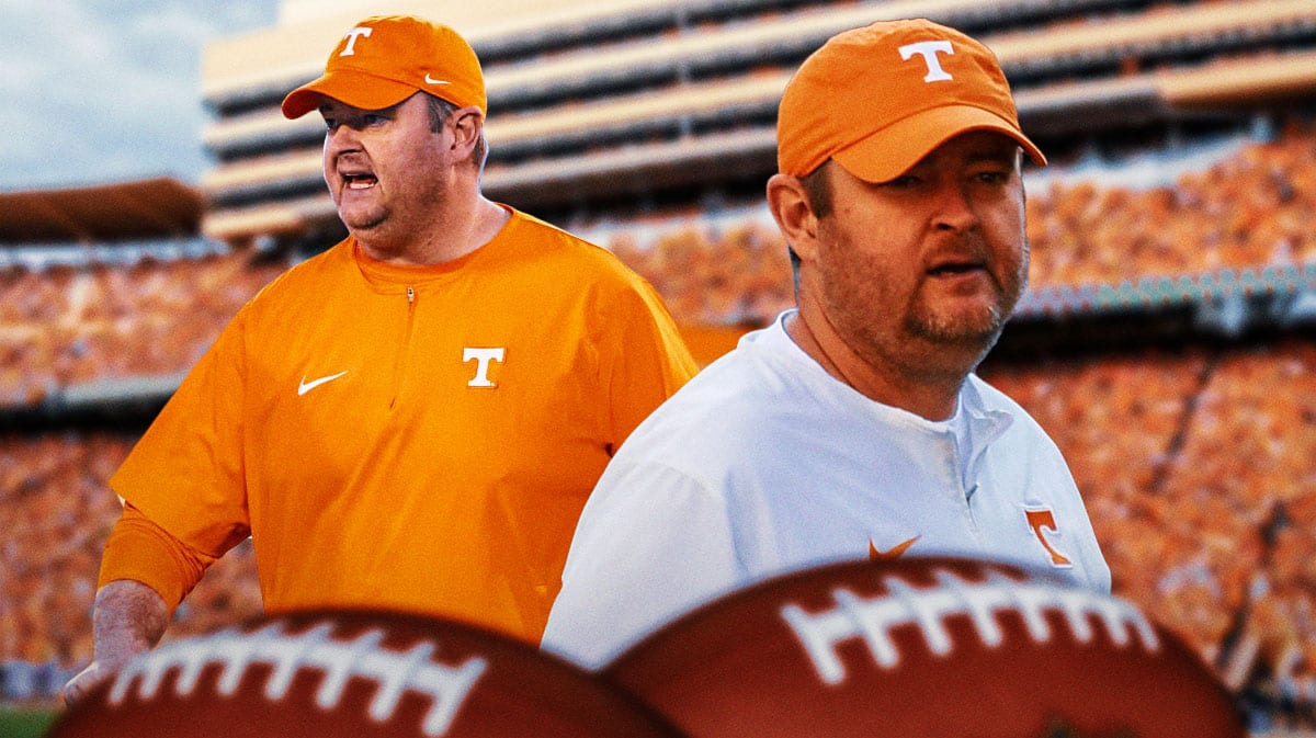 Tennessee football coach Josh Heupel.
