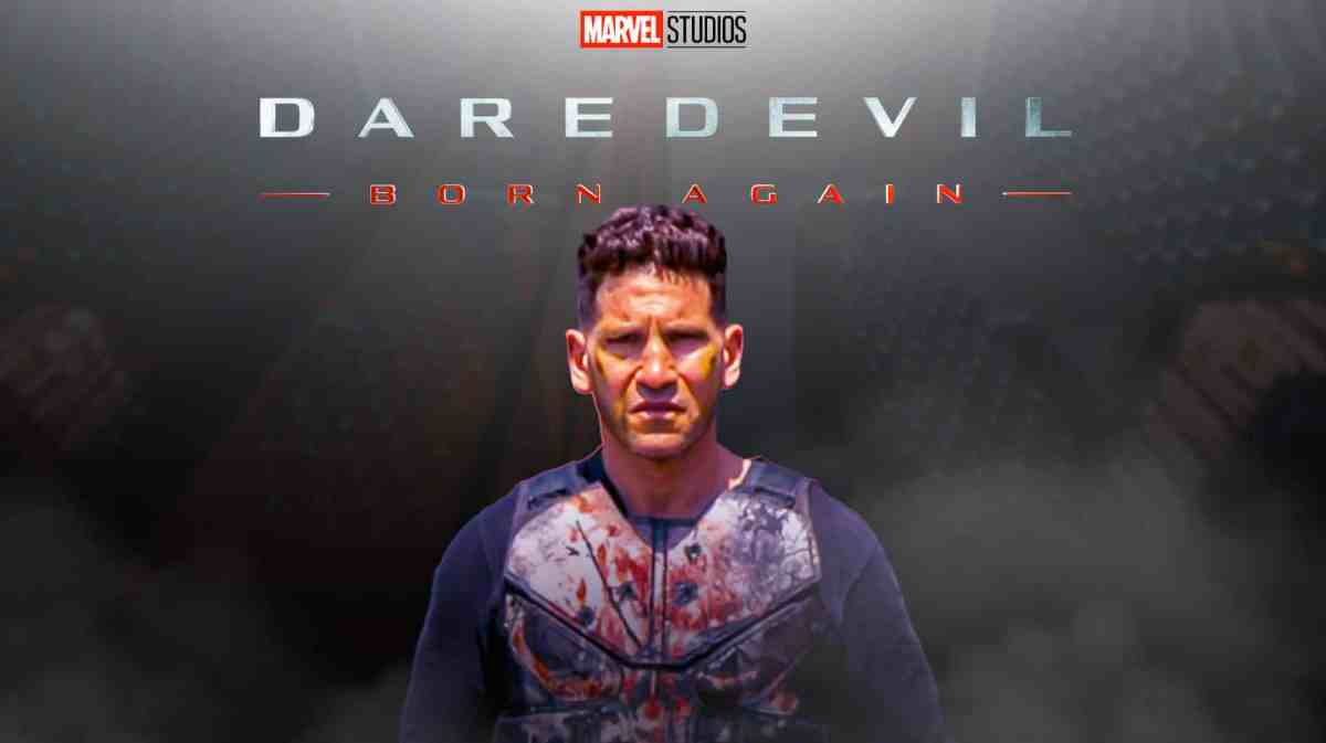 Jon Bernthal's Punisher, show logo for Daredevil: Born Again