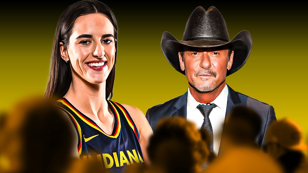 Phenom Caitlin Clark, country music star Tim McGraw