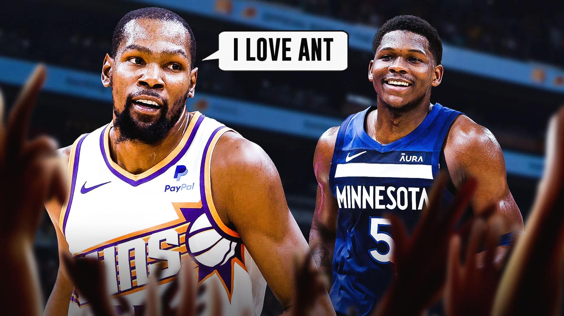 Kevin Durant Praises Timberwolves Star Anthony Edwards Following ...