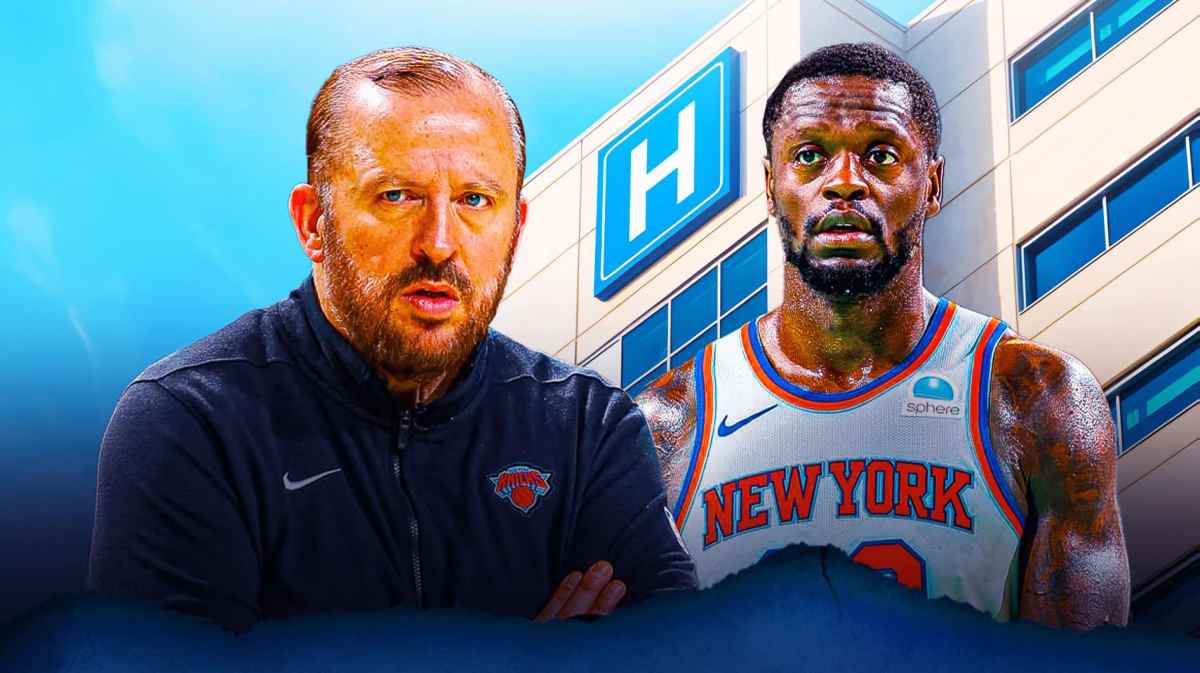 Tom Thibodeau with Jalen Brunson teammate Knicks star Julius Randle